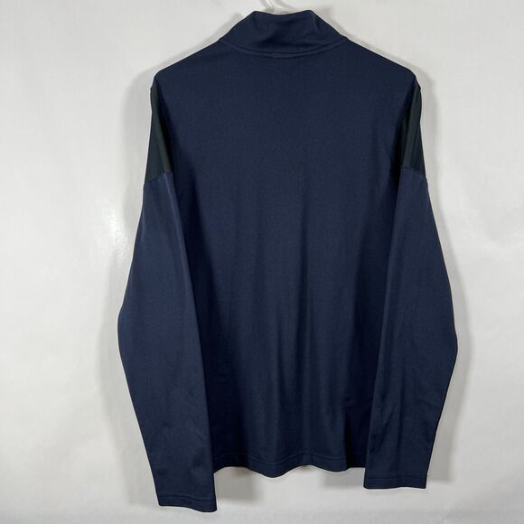 Michigan Wolverines Nike Air Jordan 1/4 Zip Pullover Mens Small Blue Block M - Picture 10 of 12